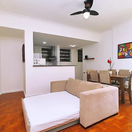 Sala e 2 quartos ECONÔMICO em Copacabana-3